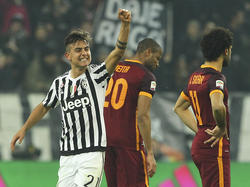 Matchwinner: Paulo Dybala gelang gegen AS Roma der Treffer des Tages