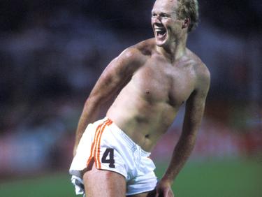Ronald Koeman nach dem Triumph gegen Deutschland 1988