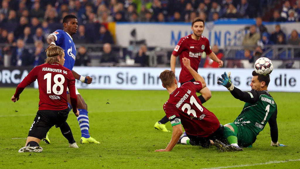 Breel Embolo erzielte den Treffer zum zwischenzeitlichen 2:1 für Schalke