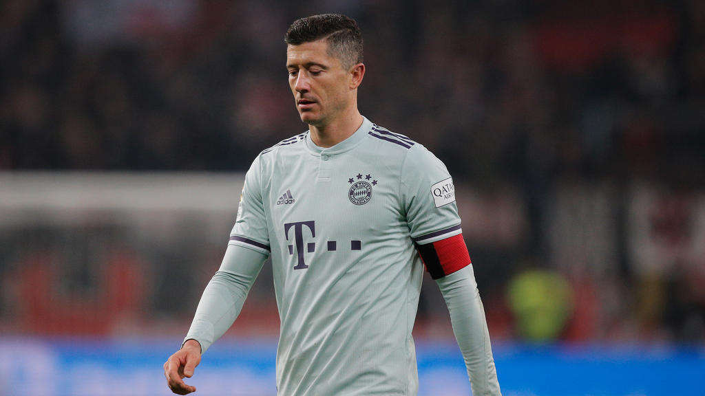 Robert Lewandowski fehlte im Training des FC Bayern
