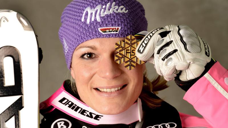 Höfl-Riesch äußert sich zum Rücktritt von Rebensburg Höfl-Riesch äußert sich zum Rücktritt von Rebensburg