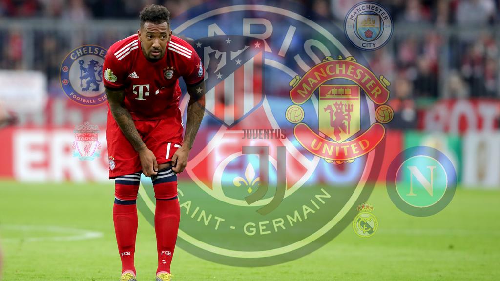 Wohin zieht es Jérôme Boateng nach seiner Zeit beim FC Bayern? Wohin zieht es Jérôme Boateng nach seiner Zeit beim FC Bayern?