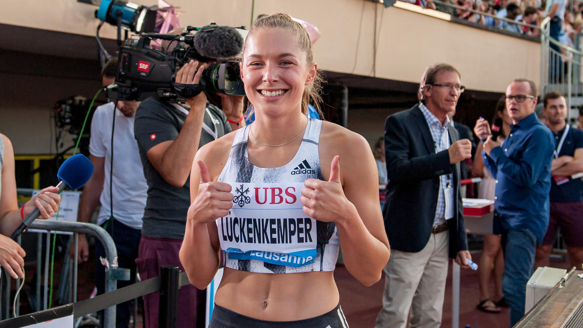 Gina Lückenkemper ist bei "Die Finals" mit von der Partie Gina Lückenkemper ist bei "Die Finals" mit von der Partie