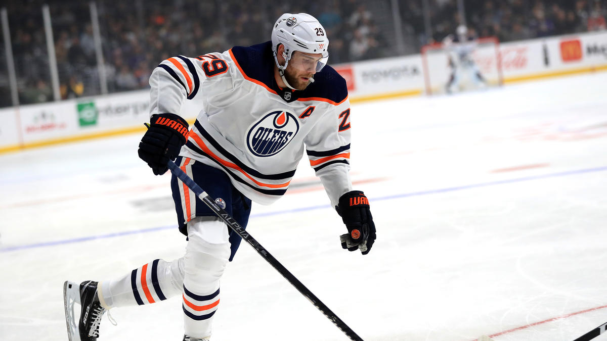 Leon Draisaitl war gegen die Vancouver Canucks wieder einmal der überragende Mann auf dem Feld Leon Draisaitl war gegen die Vancouver Canucks wieder einmal der überragende Mann auf dem Feld