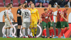 Der FC Augsburg profitierte von einem Elfmeterpfiff