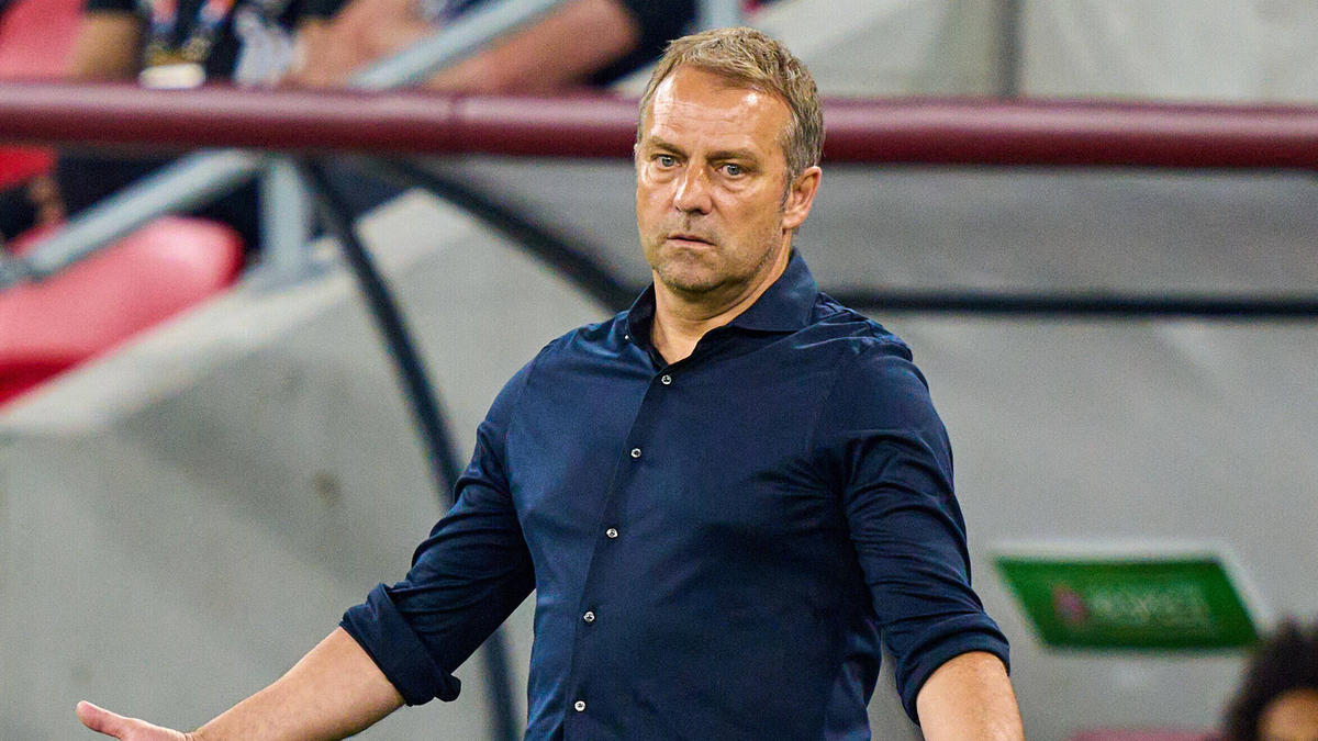 Macht keinen Hehl aus der schwachen Leistung der Nationalelf: Bundestrainer Hansi Flick