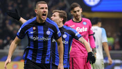 Edin Dzeko erzielte den Siegtreffer für Inter