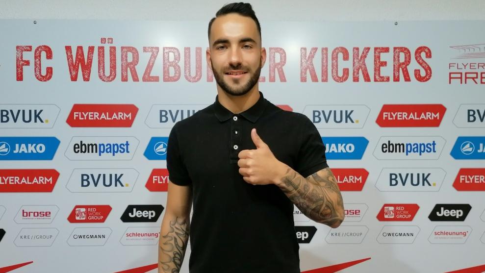 Verstärkt die Würzburger Kickers: Mitja Lotric Verstärkt die Würzburger Kickers: Mitja Lotric