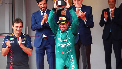 Fernando Alonso fuhr in Monaco auf den zweiten Platz