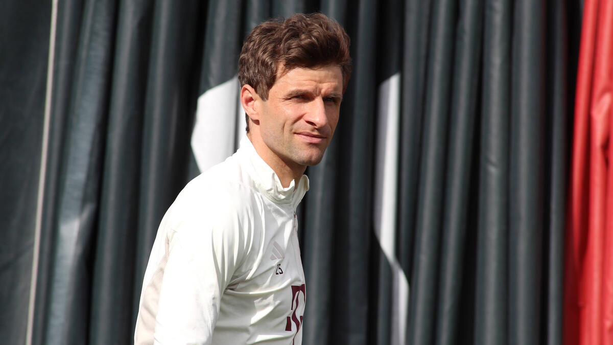 Thomas Müller spielt mit dem FC Bayern am Mittwoch gegen den FC Arsenal