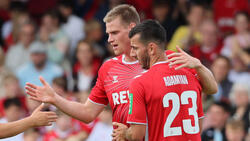 Steffen Tigges (l.) könnte den 1. FC Köln im Winter verlassen