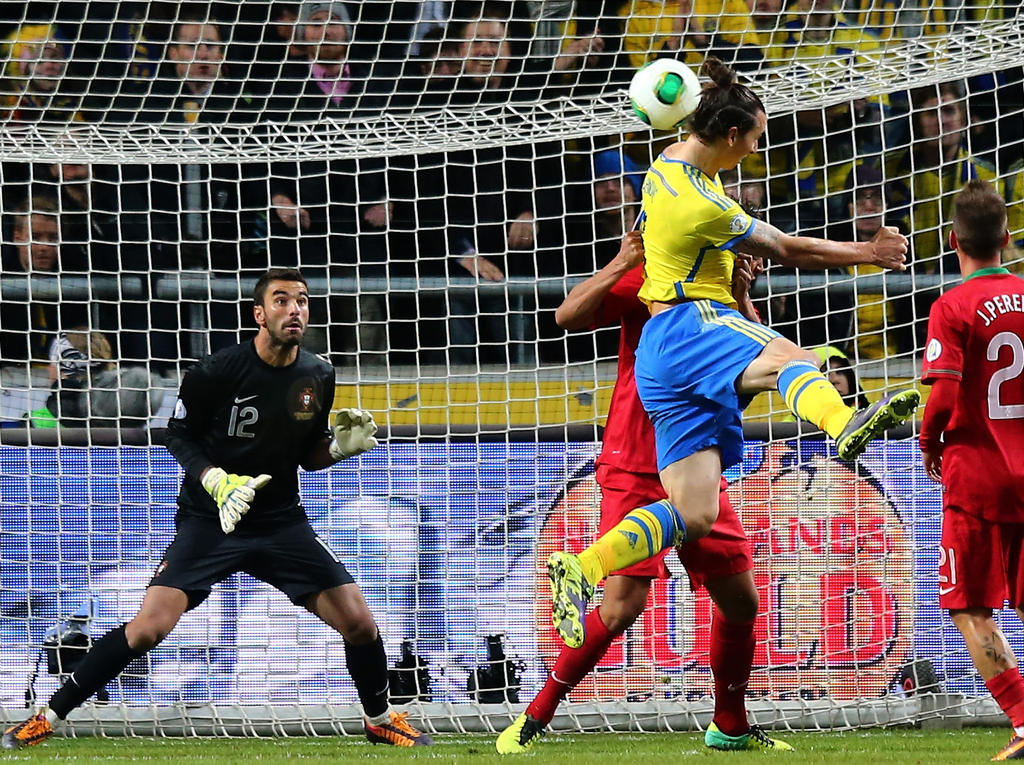 Ibrahimovic' zwei Treffer gegen Portugal waren zu wenig