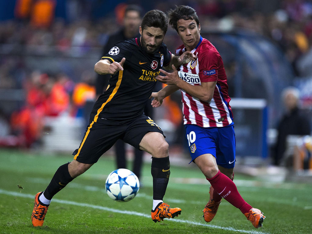 Óliver Torres no tuvo muchos minutos en el Atlético en 2015/2016. (Foto: Getty)
