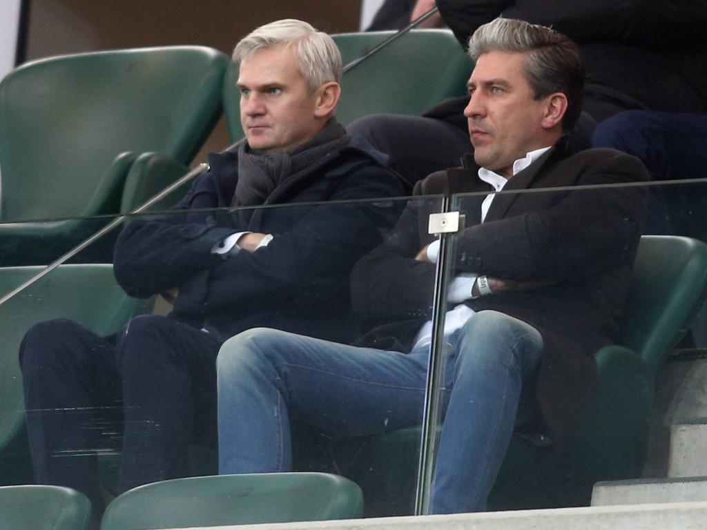 Jacek Magiera (links im Bild) wird neuer Trainer bei Legia