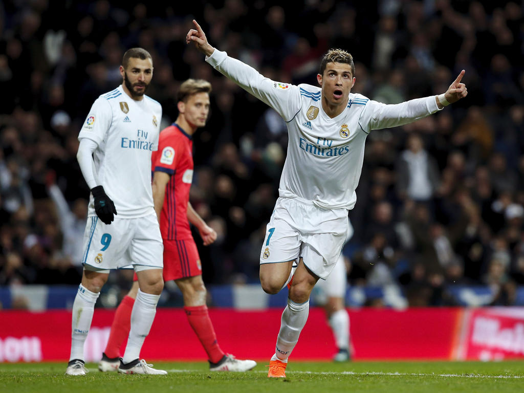 Ronaldo hizo su enésimo triplete en Liga. (Foto: Getty)