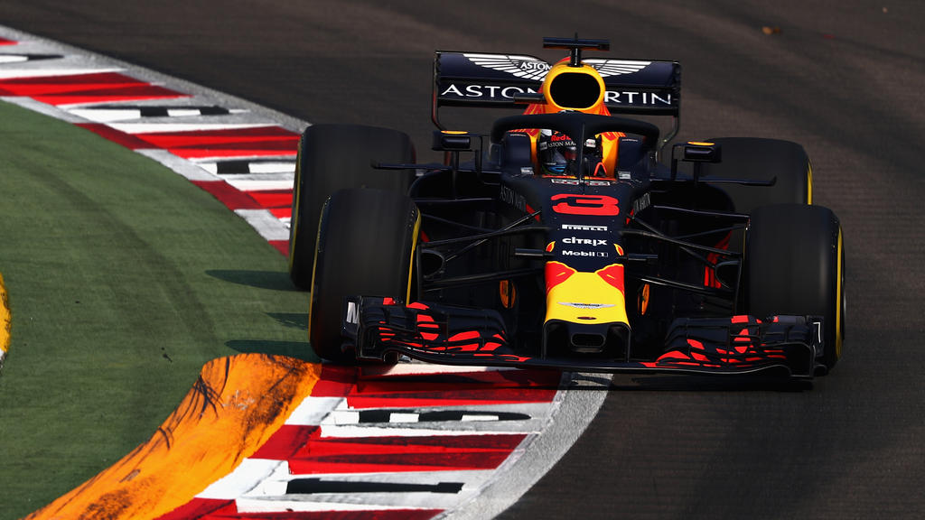 Daniel Ricciardo fuhr die erste Bestzeit des Wochenendes Daniel Ricciardo fuhr die erste Bestzeit des Wochenendes