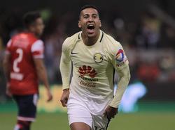 El paraguayo Domínguez marcó el único gol del partido. (Foto: Getty)