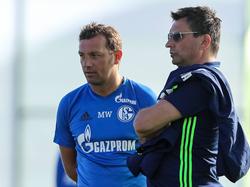 Markus Weinzierl und Christian Heidel haben eine enttäuschende Saison hinter sich