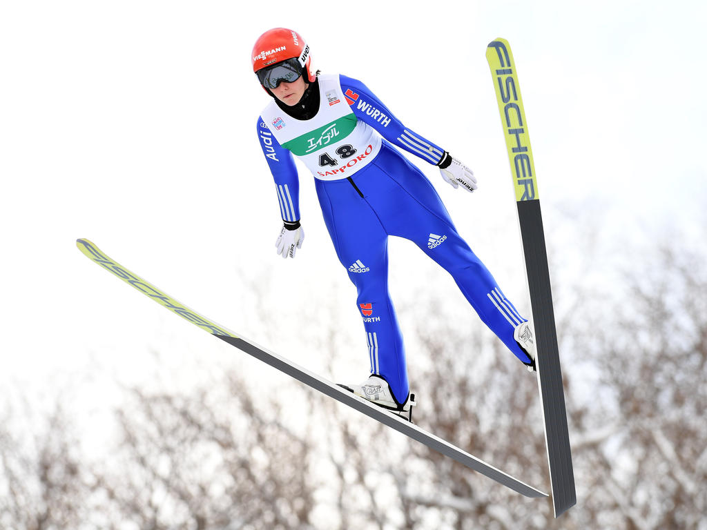 Carina Vogt flog auf den dritten Platz Carina Vogt flog auf den dritten Platz