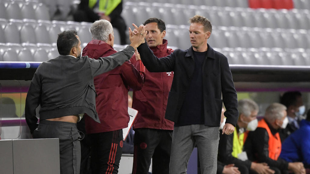 Julian Nagelsmann ist beim FC Bayern stark gestartet Julian Nagelsmann ist beim FC Bayern stark gestartet