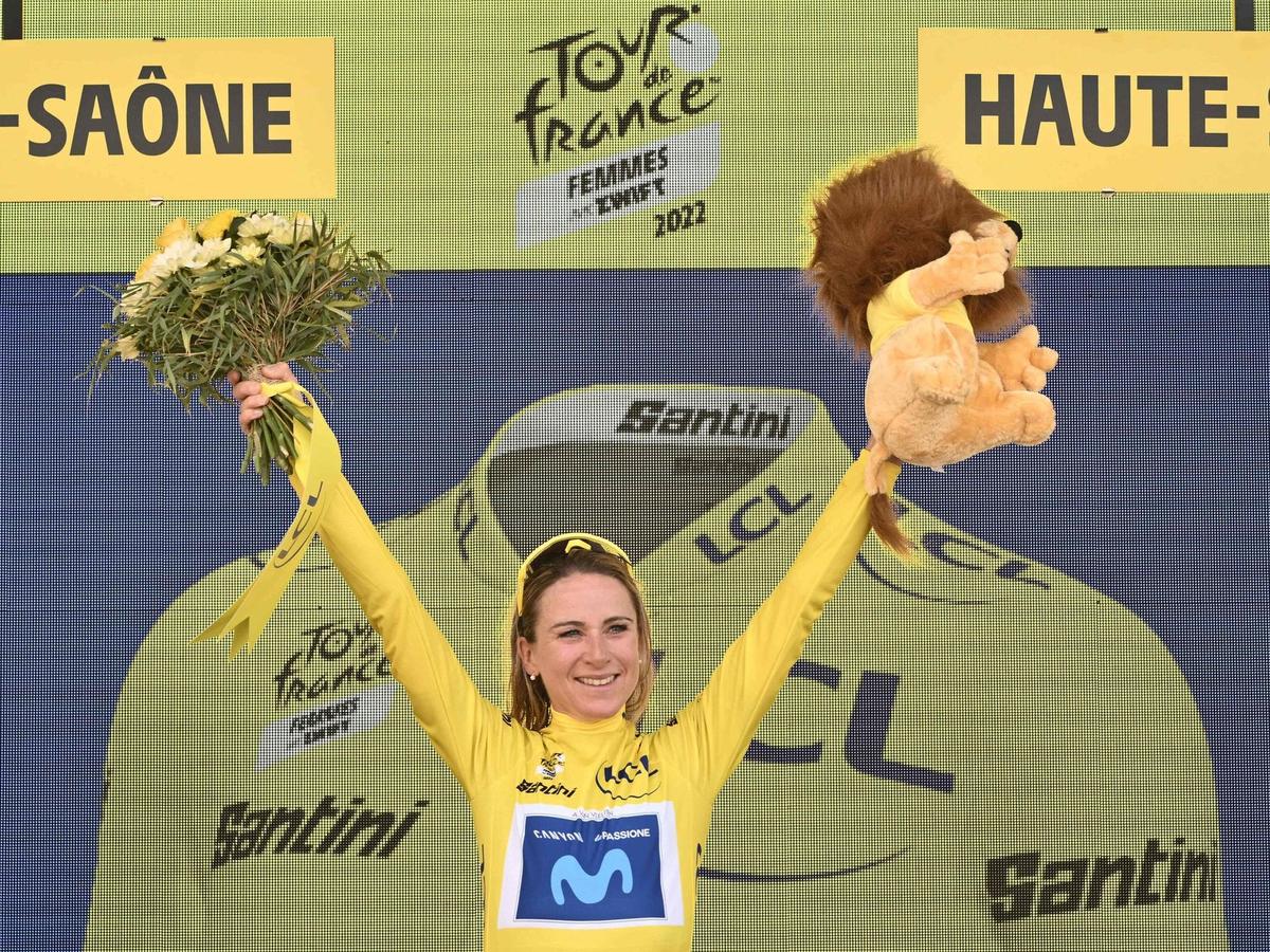 Titelverteidigerin bei der Tour de France der Frauen: Annemiek van Vleuten
