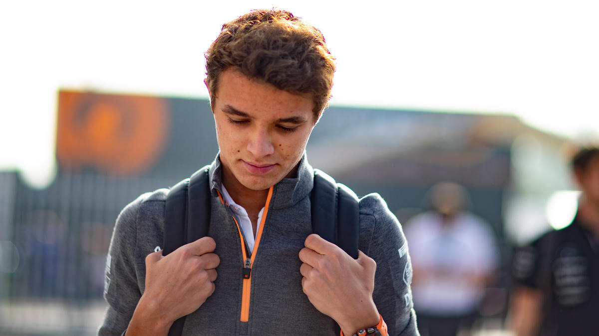 Lando Norris geht für McLaren an den Start Lando Norris geht für McLaren an den Start