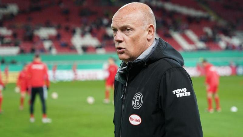 Glaubt an den Klassenerhalt von Fortuna Düsseldorf: Trainer Uwe Rösler