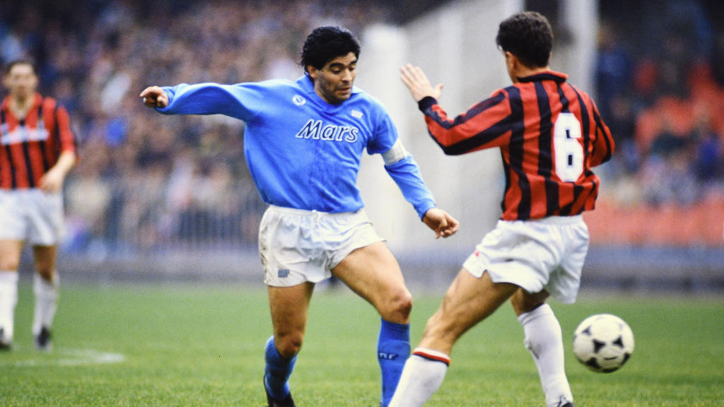 Einst beim SSC Neapel erfolgreich: Diego Maradona