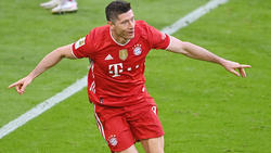 Robert Lewandowski vom FC Bayern kann Geschichte schreiben