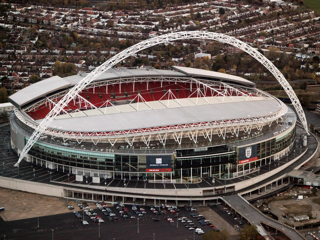 Neue Heimat: Die Spurs ziehen offenbar vorübergehend ins Wembley-Stadion