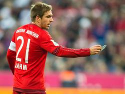 Philipp Lahm möchte seine Karriere beim FC Bayern München beenden