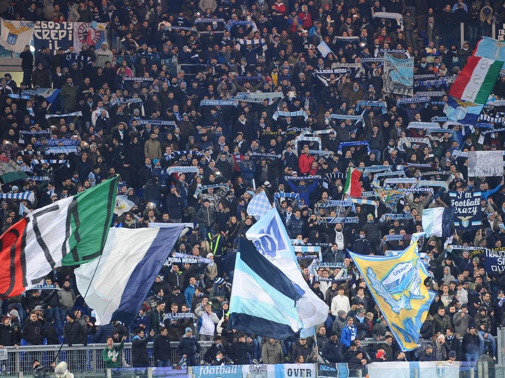 Grund zu Jubeln für die Lazio-Anhänger im Derby della Capitale?