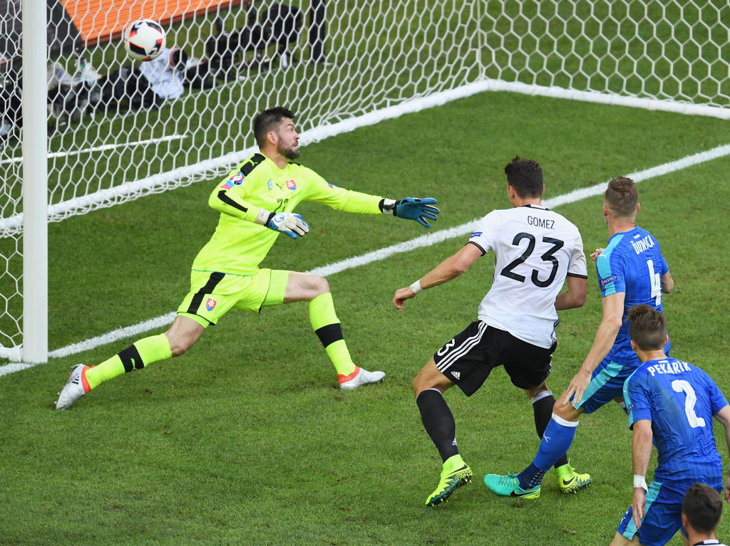 Mario Gomez traf zum zwischenzeitlichen 2:0 für Deutschland