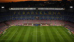 Imagen aérea del Camp Nou de Barcelona. (Foto: Getty)