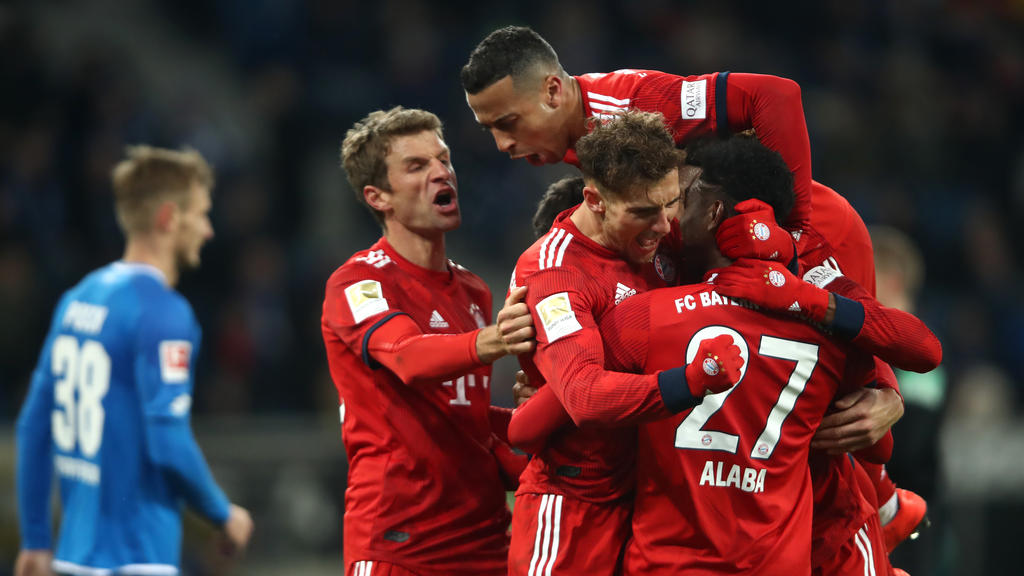 FC Bayern setzt BVB mit Sieg in Hoffenheim unter Druck