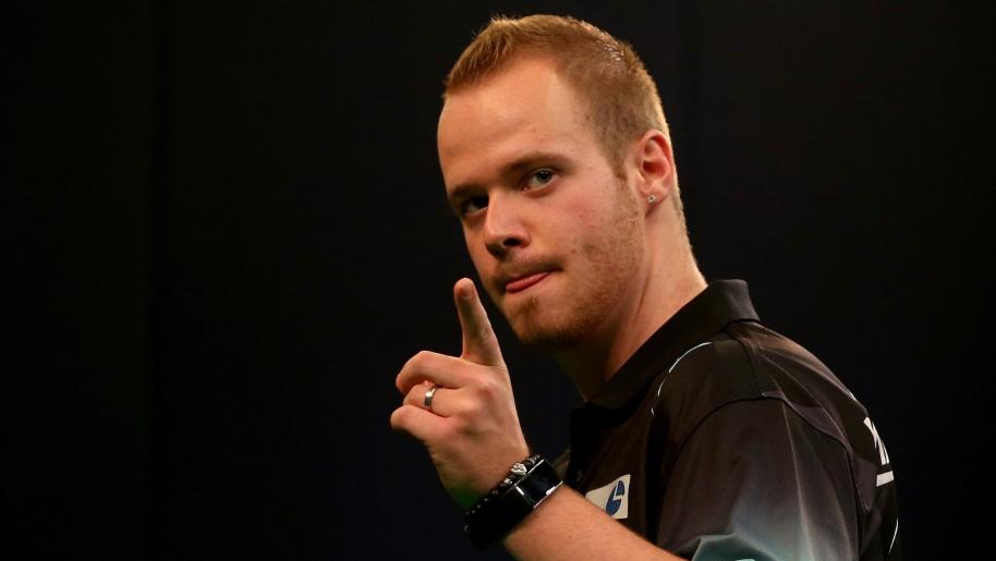 Zum ersten Mal in der Premier League of Darts: Max Hopp Zum ersten Mal in der Premier League of Darts: Max Hopp