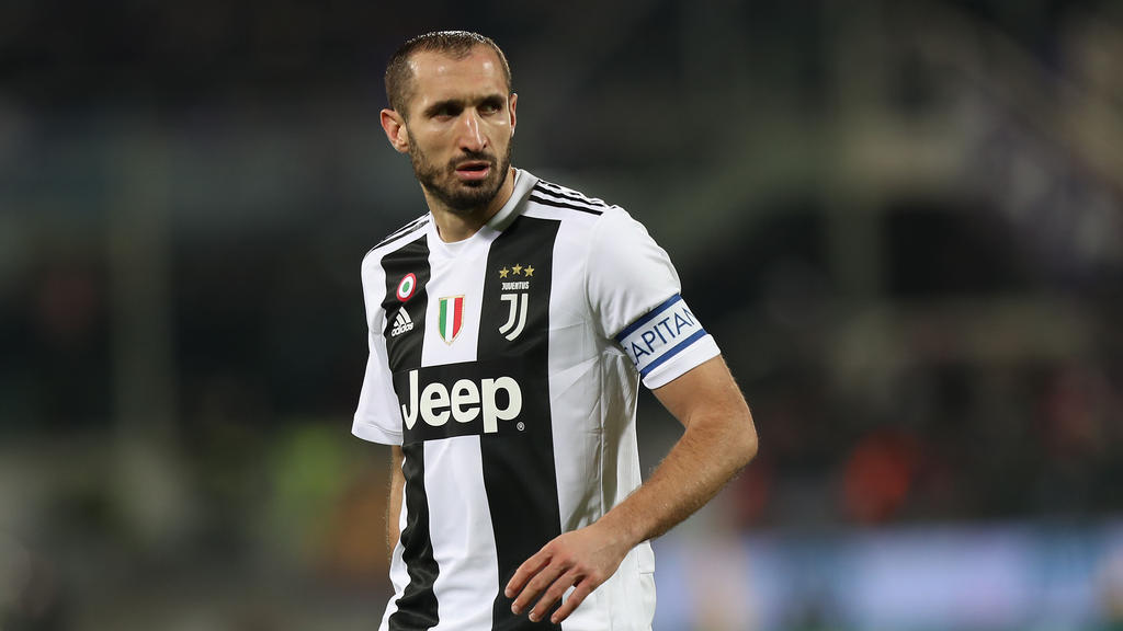 Giorgio Chiellini en una imagen la pasada campaña.