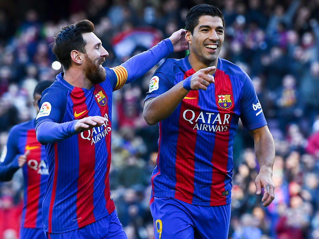 Messi und Suárez durften jubeln