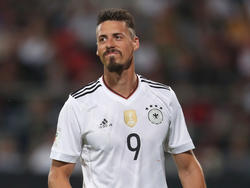 Sandro Wagner glaubt nicht, dass er bereits beim DFB etabliert ist