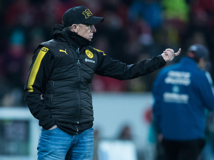 BVB-Coach Stöger will Analyse-"Vorarbeit" nutzen