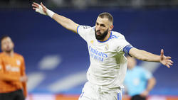 Karim Benzema traf gegen Donezk doppelt