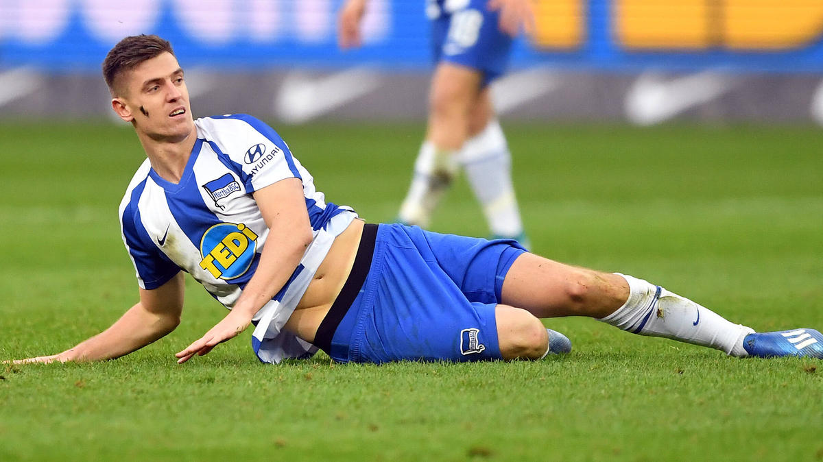 Krzysztof Piatek wird Hertha im Pokal fehlen Krzysztof Piatek wird Hertha im Pokal fehlen