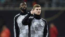 Antonio Rüdiger und Timo Werner spielen zusammen in der Nationalmannschaft