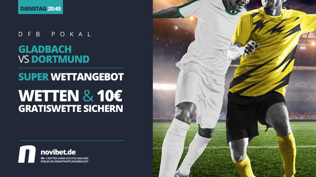 Gladbach empfängt den BVB im Rahmen des DFB-Pokals Gladbach empfängt den BVB im Rahmen des DFB-Pokals