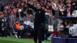 Lazio Rom hält nach dem Champions-League-Aus gegen den FC Bayern an Trainer Maurizio Sarri fest