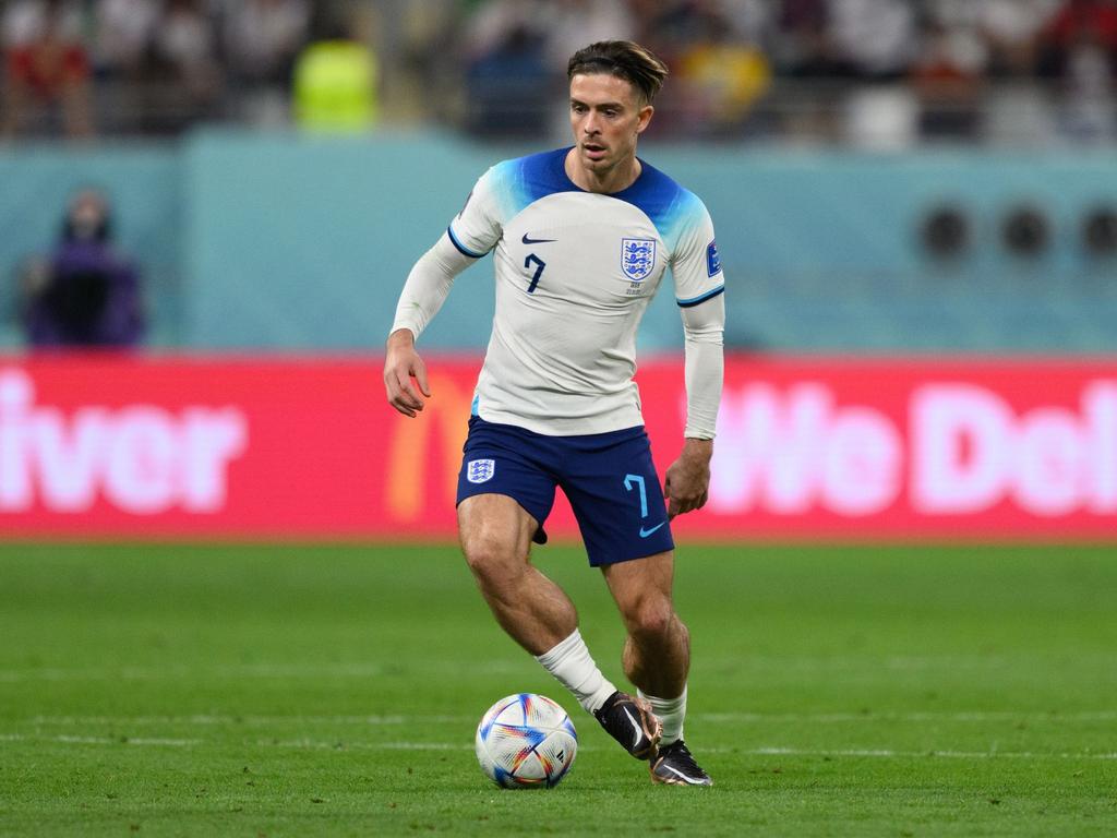 Englands Jack Grealish fällt für die kommenden Länderspiele aus. Englands Jack Grealish fällt für die kommenden Länderspiele aus.