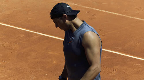 Kein bisschen müde: Rafael Nadal