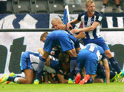 Hertha BSC gewinnt nach einer verrückten Schlussphase