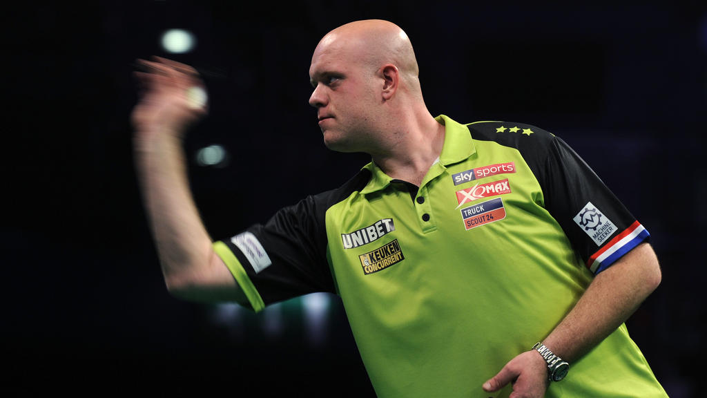 Michael van Gerwen siegte bei den German Open Michael van Gerwen siegte bei den German Open