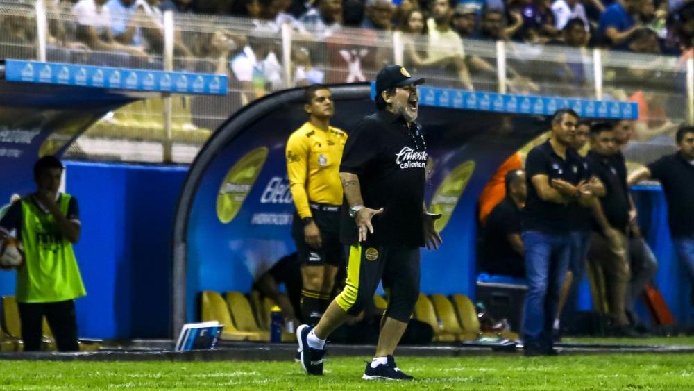 Maradona muss mit Les Dorados um den Aufstieg bangen